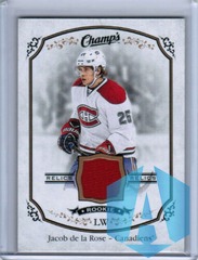 2015-16 Upper Deck Champs J-JD Jacob de la Rose Rookie Jersey